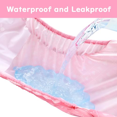 Image of Littleforbig Washable Adjustable Reusable Waterproof Cloth Adult Diaper Wrap Cover - Blushing Baby L