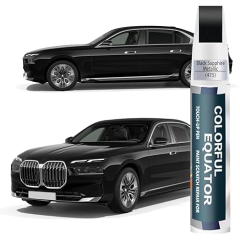 SNSIR Black Sapphire Metallic BMW Touch Up Paint Cover