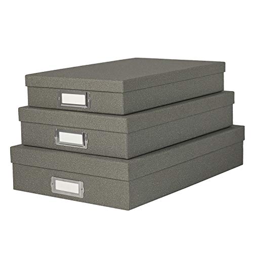 Paper Storage Boxes. Bankers Box STOR/FILE Storage Boxes, Standard Set