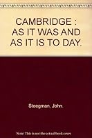 Cambridge B000S6INRS Book Cover