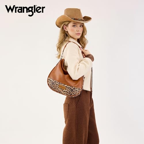 Image of Wrangler Hobo Bags Crossbody Bag for Women Shoulder Purse Handbags with Adjustable Strap