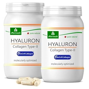 120 Biocell Collagen® of Collagen Express Capsules (met collageen-II, hyaluronzuur, vitamine C en mangaan) 1000 mg…