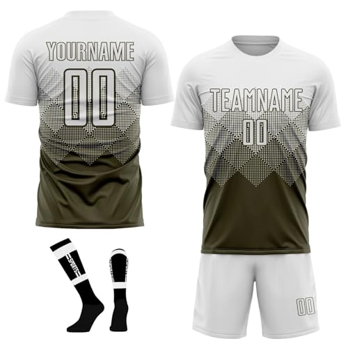 Camisetas De Futbol equipacion niño Personalizada Personalizar Camisetas de Fútbol para Niños Y Adultos Personalizar Equipacion Futbol Niños Camisetas de casa/de Fuera 2024 2025