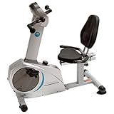 Stamina Elite Total Body Recumbent Bike, Metallic grey