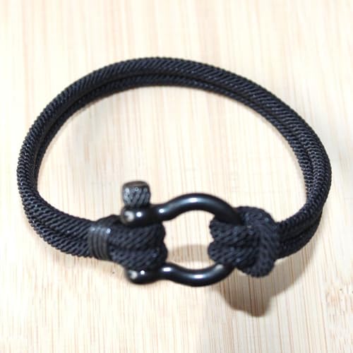 Dtexhif Rope Bracelet For Men Nautical Sailor Rope Wrap Bracelet Stainless Steel Couple Rope Bracelet Handmade Summer Surfer String Bracelet For Men Women thumb #4