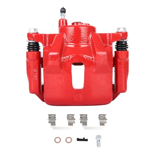 Image of SCITOO Front Right Brake Caliper With Bracket 19B2699 Compatible For Pontiac Vibe 2003-2008 For Toyota Corolla 2003-2008 For Toyota Matrix 2003-2008