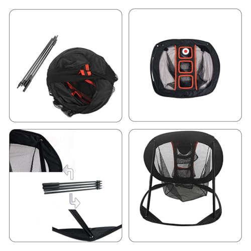 Filet de golf pour l'entraînement au chip pratique précision swing intérieur