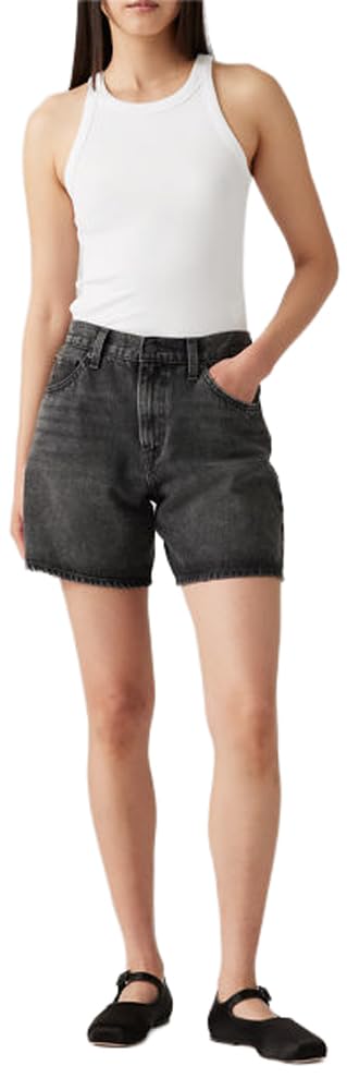 Levi's High Rise Baggy - Shorts - Mid Length Shorts - Femme