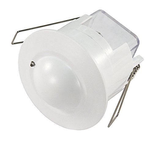 HF / Mikrowellen-Bewegungsmelder | LX-753 | 360°, 230V / 1.200W, weiß, Unterputz, LED geeignet