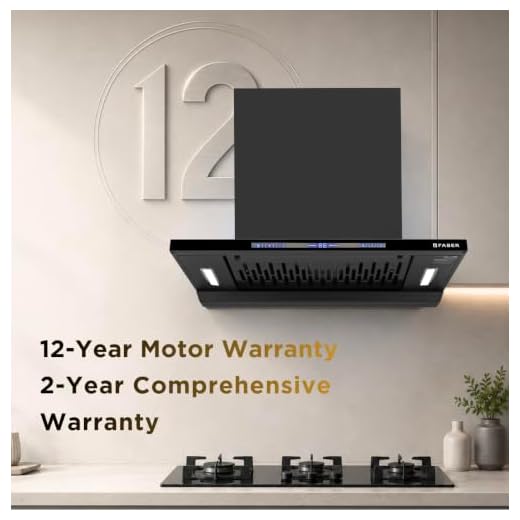 Faber SLIMX 60cm 1500m³/hr BLDC Autoclean Filterless T-Shape Chimney||Built In Oil Collector|Touch & Gesture Control|12Yr Motor,2Yr Comprehensive Warranty by Faber |HOOD SLIMX HC SC FL BK BLDC IN 60-T