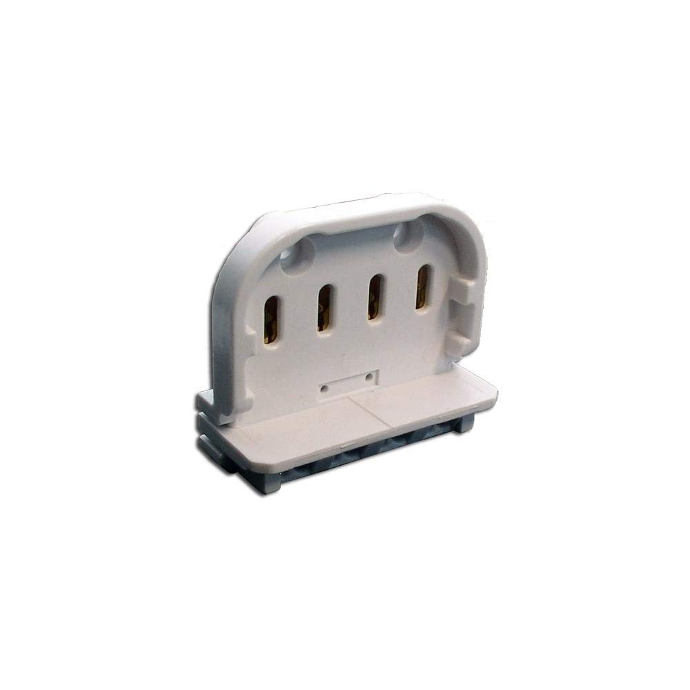 Leviton 13452 Twin Tube Fluorescent Lampholder, White-picture-26