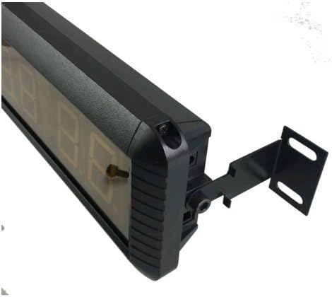 14"x4"x1.5" LED Wall Clock Support 12/24 Hour Display Countdown/up Timer Stopwatch Function