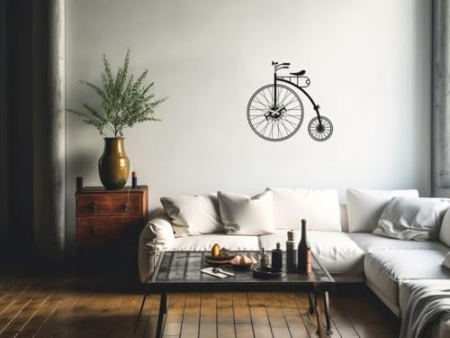 Image of Morden Metal Wall Clock for Living Room, Bedroom, Office, Kitchen, Stylish Wall Clock for Home and Hall, Designer Big Size Modern (DA-236, 50 CM)