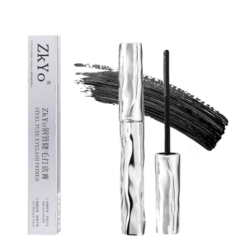 Waterproof Fiber Mascara Curling Silver Stick Mascara Black 0.12oz(1pcs)