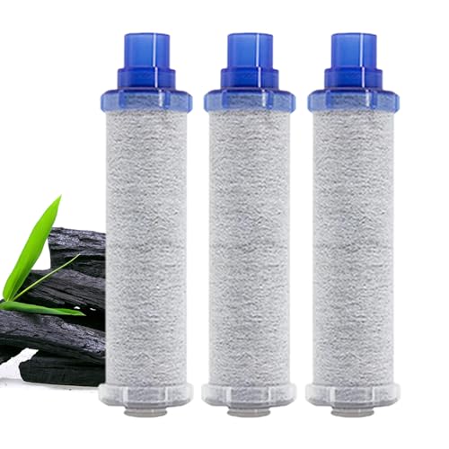 Cartucho de filtro de agua de repuesto | 3 piezas de filtración de fregadero, 11,6 x 2,8 cm, cartucho de filtro de agua para casa, cocina, baño, encimera y agua potable
