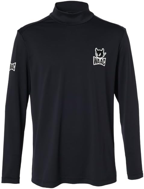 未使用品】WAAC ゴルフウェア 長袖ハイネックシャツ メンズMサイズ