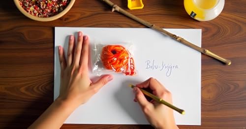 Image of Anar ki Kalam, (Used for writing on Bhojpatra) - Set of 1 Stick with FREE Kalawa & Sharpener | Perfect for Pooja, Mantra & Bhojpatra Yantra and Mantra Writing | Anar ki kalam 1 piece