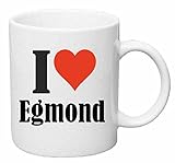 Tasse à café « I Love Egmond » - Cette tasse à café est le compagnon idéal au bureau, au petit déjeuner ou à l'heure du thé