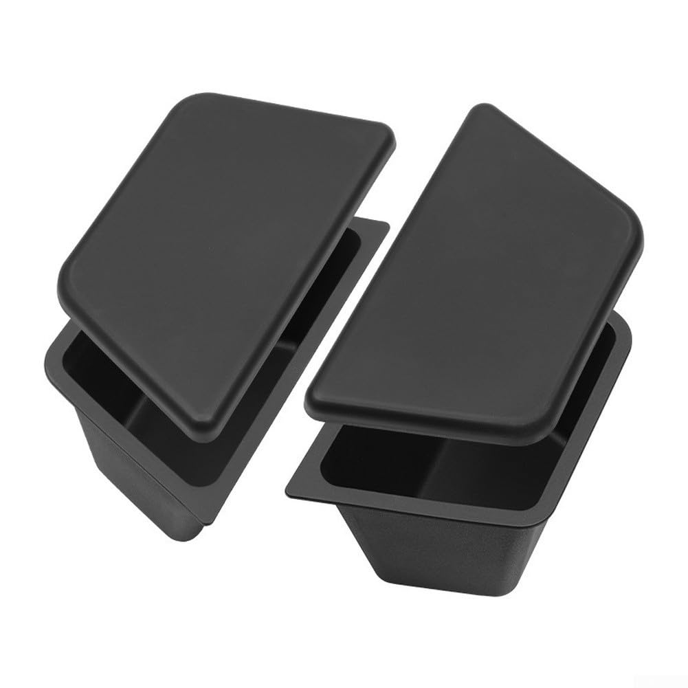 Organizador de caja de almacenamiento lateral de TPE impermeable compatible con Li Auto para l6 2025, compartimentos izquierdo y derecho para accesorios interiores de coche