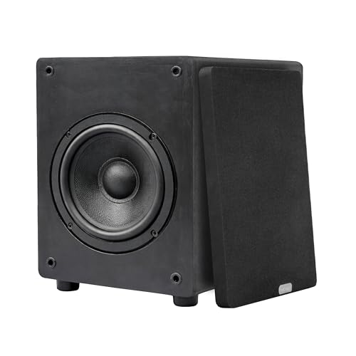 Image of BASPRO | Passive Home Subwoofer HT-6500SW 6.5-inch Sub-Woofer System with Sand Pant Finish Cabinate (Before Buying Kindly Read All Details Carefully)