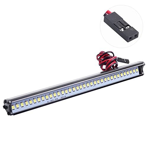 Hobbyfire Super Bright Rc Led Light Bar Kit Roof Led Lamp 36 Leds For Trx4 Slash 2Wd 4X4 Scx10 & Scx10 Ii 90046 Redcat Gen7 Gen 8 Arrma Rc4Wd D90 Rc Rock Crawler Car (Type 1) #TOP1