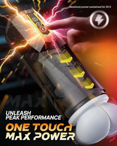 Image of Male Masturbator Ass Pocket Pussy Vagina Butt Sex Toys for Men - Adult Men Sex Toy with 9 Vibrating & 10 Thrusting, Flesh Soft 3D Textured, Masturbators Light Sex Machine Anus with Full Burst Mode