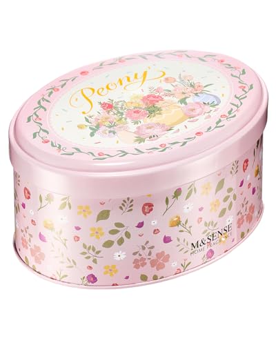 Bougie parfumée pivoine haut de gamme en cire de soja coulée à la main 340g
