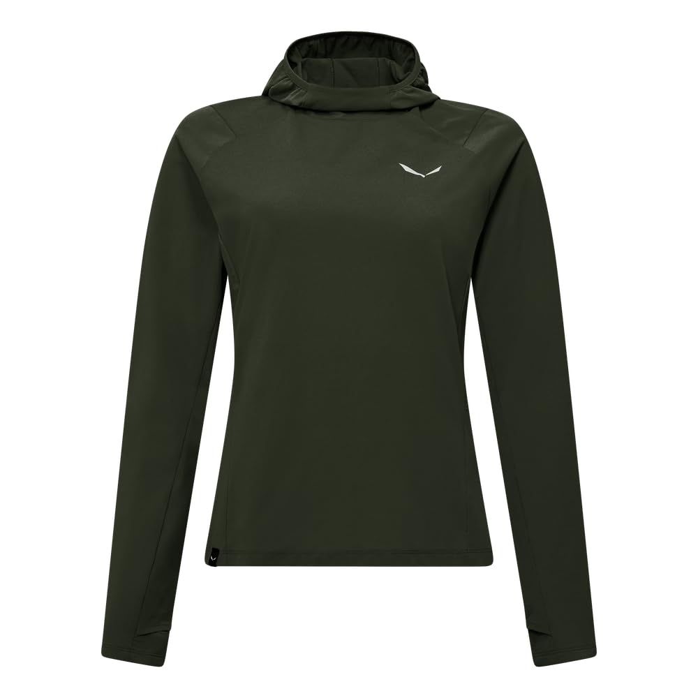 Salewa Puez Sun Pullover Women Dark Olive