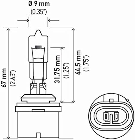 Miniatura 2 de HELLA Bombilla halógena estándar 892, 12 V, 16 W