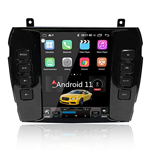 MOOKAKA Tesla Style Radio Android Autoradio 2 Din GPS Navigation für Jaguar XJ