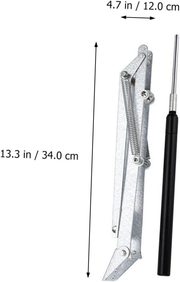 VICASKY 1Pc Automatic Window Opener for Greenhouse Sturdy Vent Opener with Double Spring Mechanism for Temperature Control Easy Installation for Greenhouses