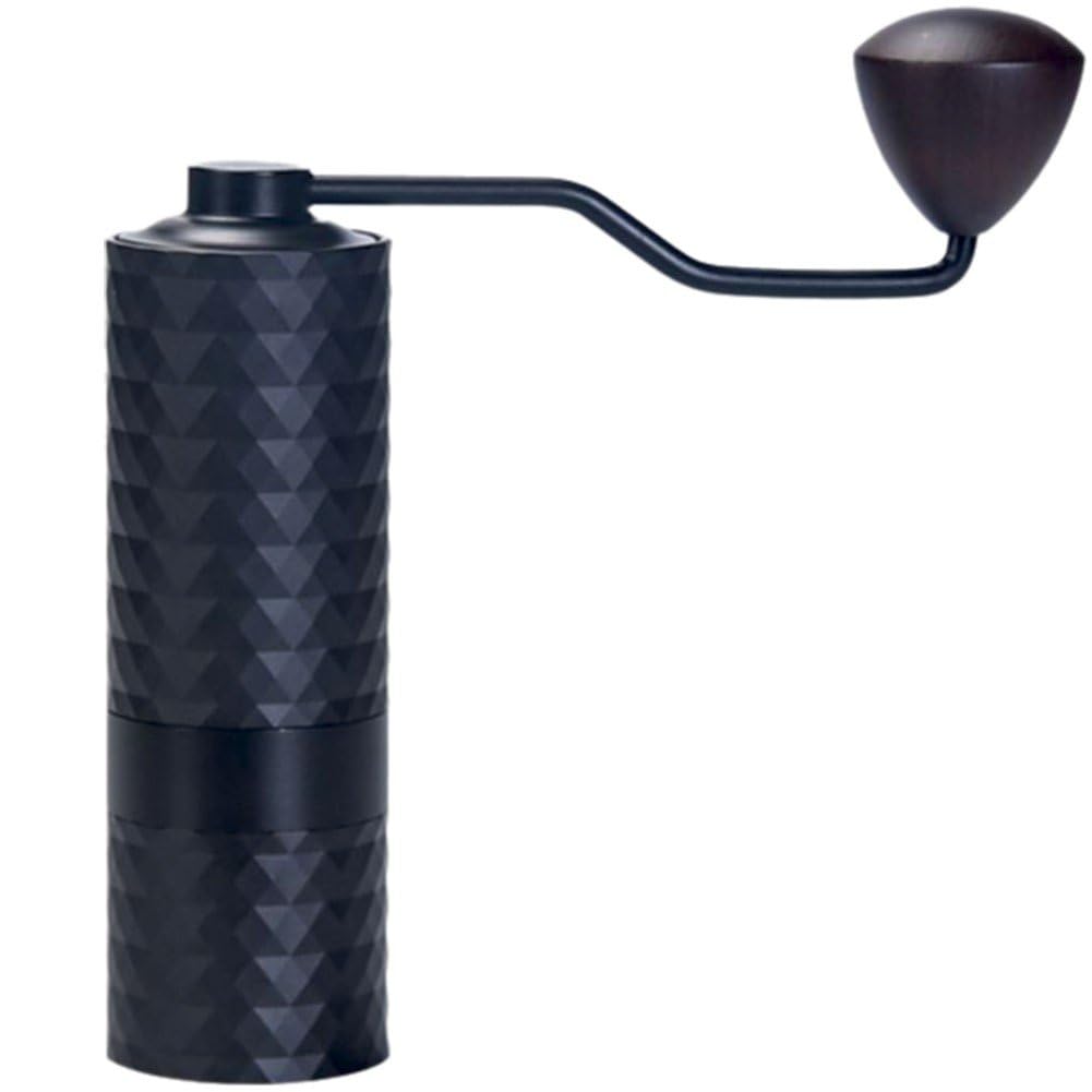 Moulin à café manuel portable en acier inoxydable avec meule réglable