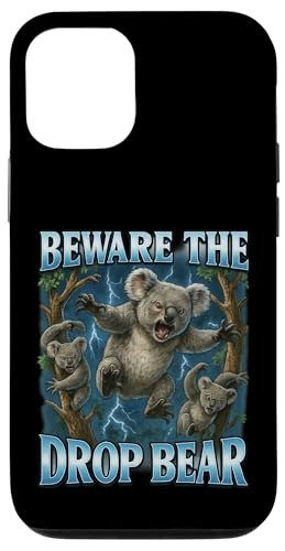 Beware the Drop Bear Funny Australia �X�}�z�P�[�X iPhone 12/12 Pro �p