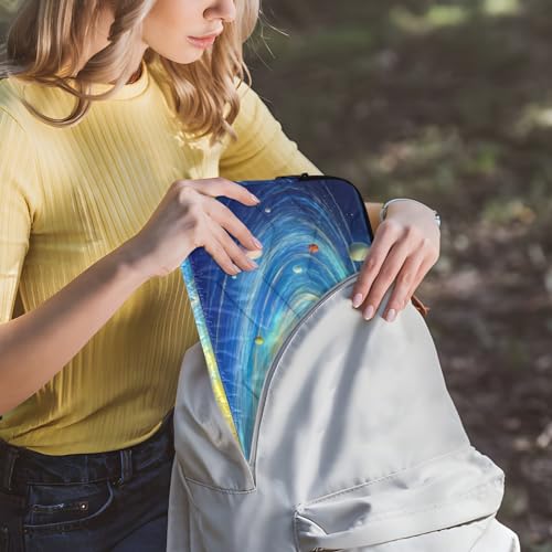 Funda para portátil 13-14 pulgadas con diseño sistema solar miniatura 6