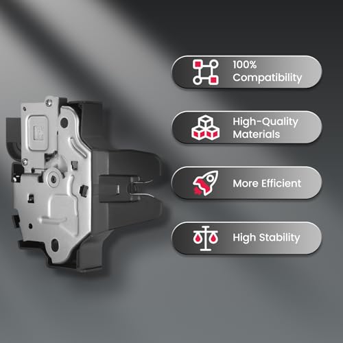 Image of SYERAL Trunk Latch Lock Actuator Compatible with Lexus ES350 2007-2012 Replaces 64600-33140 6460033140 APDLA0153 SM1607