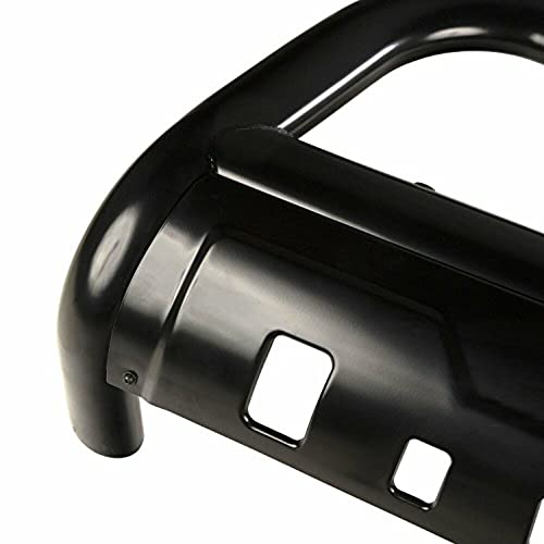 Image of Rugged Ridge Black Bull Bar for Jeep Wrangler /Gladiator | 3.5 inch | 11564.03 | Fits 2018-2025 Jeep Wrangler JL; 2020-2025 Jeep Gladiator JT