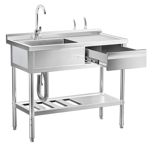 YACOO Stainless Steel Utility Sink