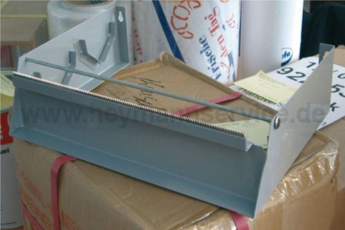 Preisvergleich Produktbild Folienspender 30cm für 2 Rollen Metall