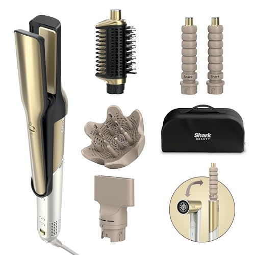 Shark Glam Multi-Styleur et Sèche-Cheveux, avec Technologie