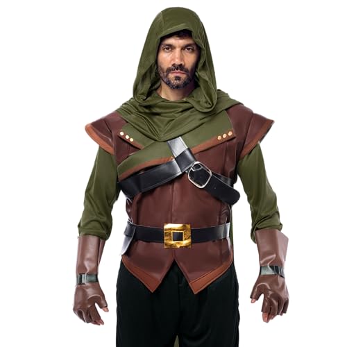 Spooktacular Creations HT-DKWN-2VA9 Renaissance Robin Hood Costume Men Adult thumb #3