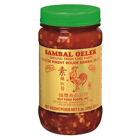 Huy Fong Sambal Oelek Chili Paste Cover