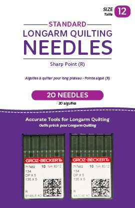 Longarm Quilting Needles, Standard Size 12 by Handi Quilter
