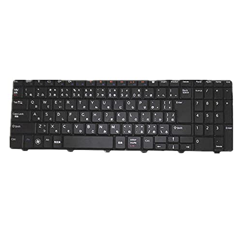 �ėp �m�[�g�u�b�N�L�[�{�[ �ɓK������ For DELL Inspiron 15R N5110 �u���b�N JP ���{���
