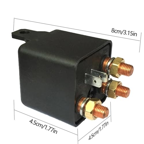 Borne de relais de démarrage automobile 24V 250A de type continu haute performance