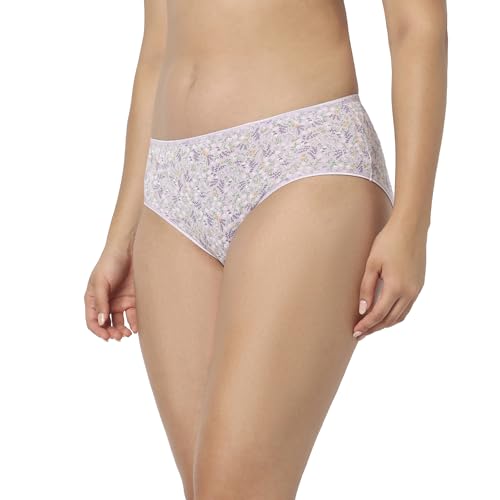 Image of juliet Cotton Hipster Premium Panties Set of 5 Full Coverage Stretchable Fabric