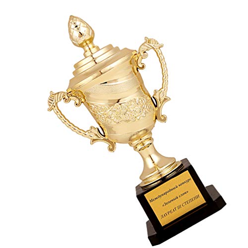BESPORTBLE Brinquedo de copo de troféu de recompensa de troféu de plástico com base para escola de j