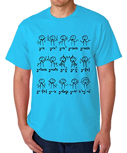 Image of Caseria Men's Cotton Printed T-Shirt -Algebra Zoo Zoo | 100% Cotton | Half Sleeves | Regular Fit | Printed | Round Neck | Graphic T Shirt