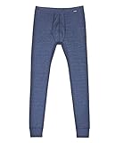 Ammann Herren Hose lang mit Eingriff Jeans 3er Pack Größe 5, Farbe dunkelblau