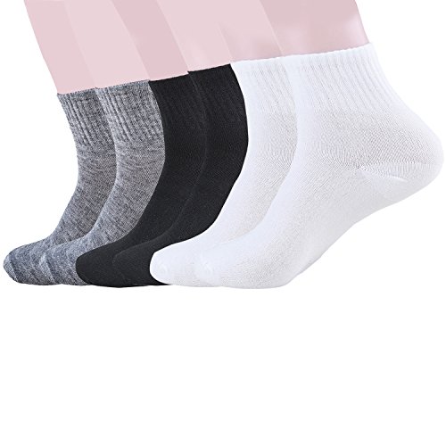 Thmyo 6-Pack Men's Sports Quarter Sock