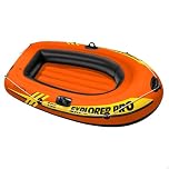 Intex Explorer Pro Inflatable Boat, Boat Only, One Person (160 x 94 x 29 cm)
